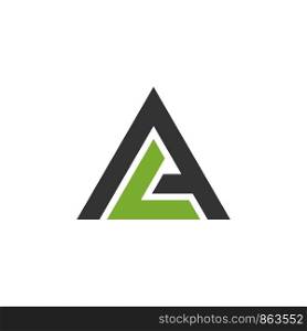 A L Letter Logo Template Illustration Design. Vector EPS 10.