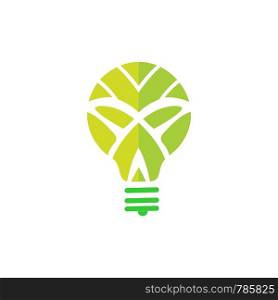 a lamp technology logo template