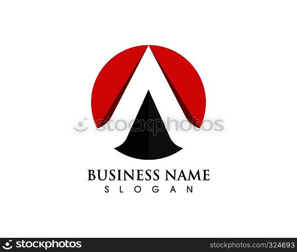 A Letter Logo Business Template Vector icon