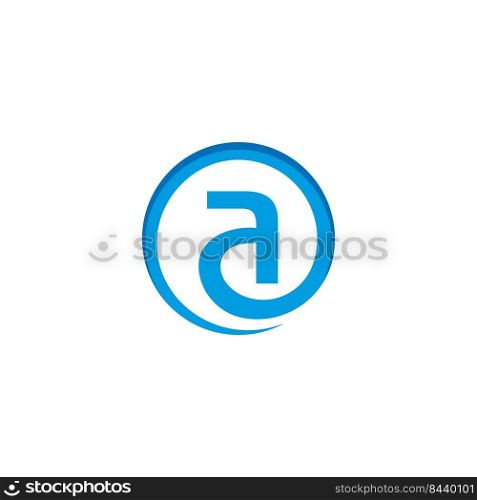 A Letter Logo Business Template Vector icon illustration design 