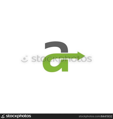 A Letter Logo Business Template Vector icon illustration design 