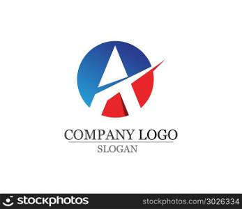 A Letter Logo Business Template Vector icons. A Letter Logo Business Template Vector icons