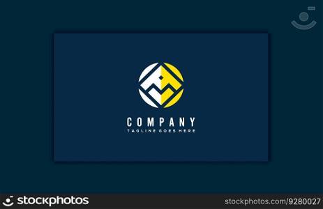 A letter logo Royalty Free Vector Image