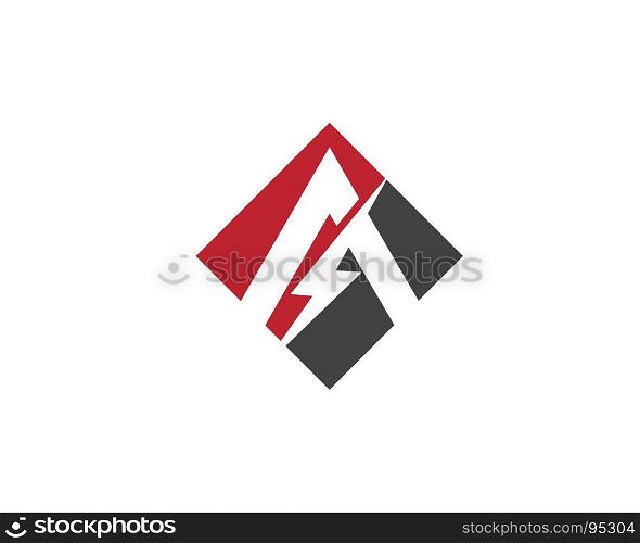 A Letter Logo Template. A Letter Logo Business Template Vector icon