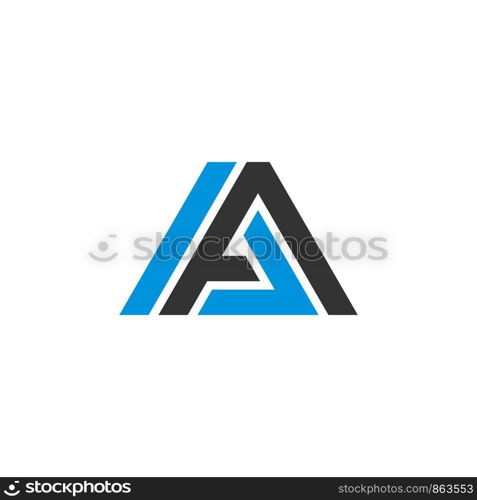 A Letter Logo Template Illustration Design. Vector EPS 10.