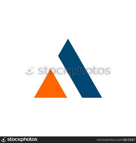 A Letter logo Template Illustration Design. Vector EPS 10.