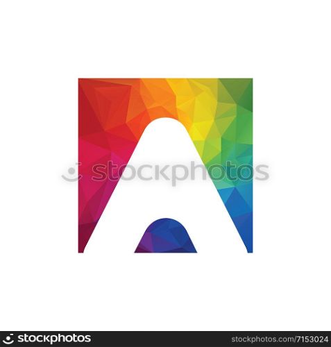 A letter logo vector design. Creative Letter A letter logo design.
