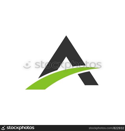 A Letter vector Logo Template Illustration Design. Vector EPS 10.