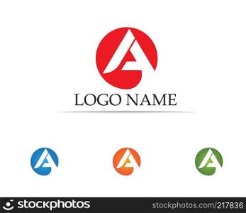 A Logo Business Template Vector 