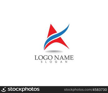 A Logo Business Template Vector