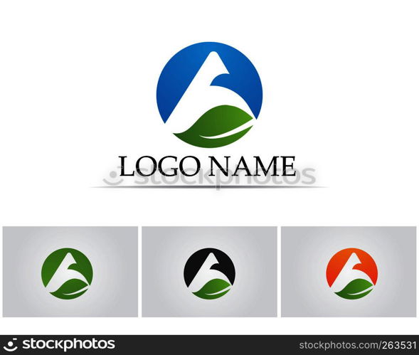 A Logo Business Template Vector icon