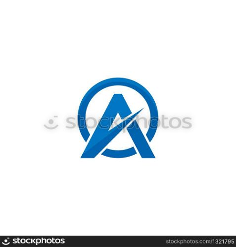 A Logo Business Template Vector icon illustration design