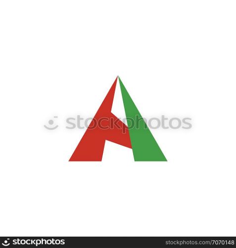 a logo red green symbol design element