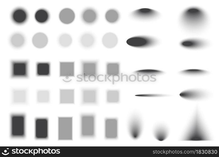 A lot of realistic geometric figure transparent grey with shadow effects. Line art. Vector illustration. Stock image. EPS 10.. A lot of realistic geometric figure transparent grey with shadow effects. Line art. Vector illustration. Stock image.