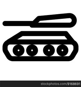 A main battle tank or universal tank.