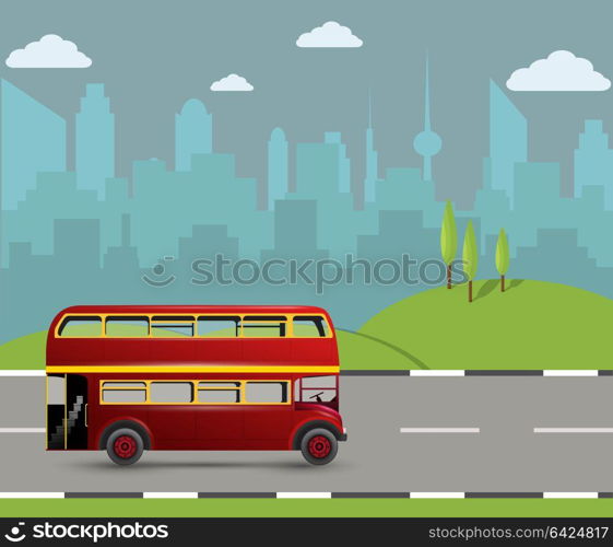 A Red London Doubledecker Bus