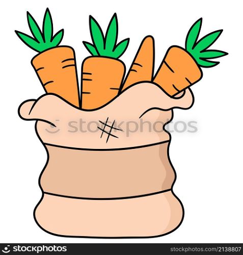 a sack of carrots