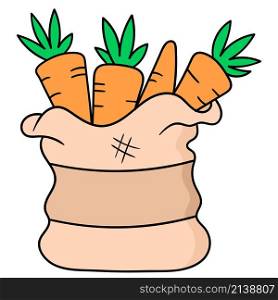 a sack of carrots