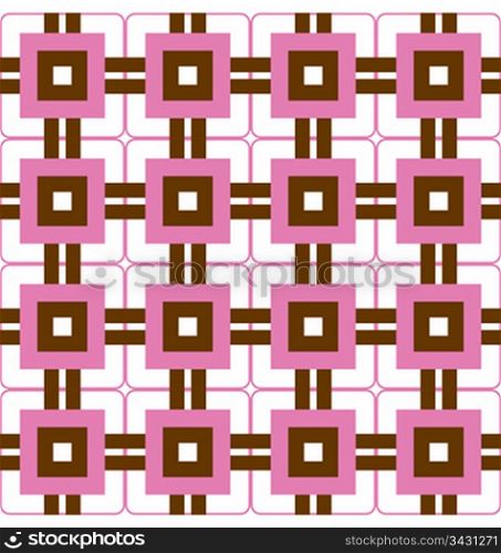 A seamless pattern design of square boxes arranged organizely, works great as background design.