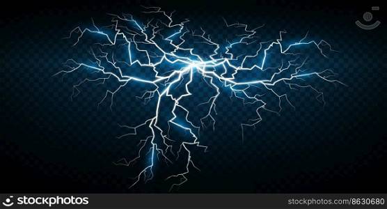 A set of Magic lightning and bright lighting effects. Vector illustration. A set of Magic lightning and bright lighting effects. Vector illustration.