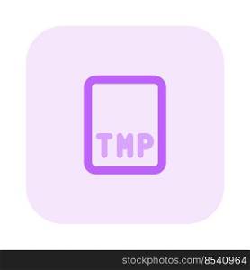 A TMP file is a temporary file created automatically by a software program