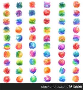 A vector illustration of Abstract Colorful Watercolor Background