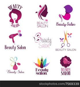 A vector illustration of Beauty Salon Logo