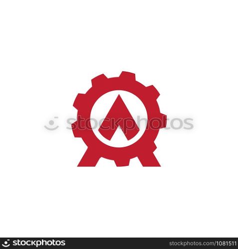 A vector logo icon symbol adesign template illustration