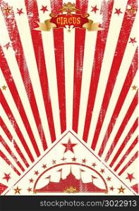A vintage circus poster for your company