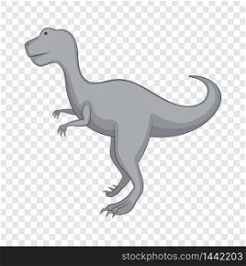 Aallosaurus icon. Cartoon illustration of allosaurus vector icon for web. Allosaurus icon, cartoon style