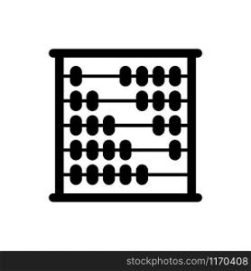 Abacus icon trendy