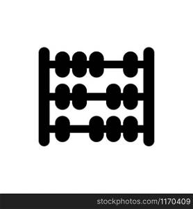 Abacus icon trendy
