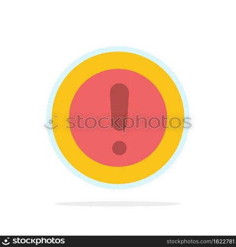 About, Info, Note, Question, Support Abstract Circle Background Flat color Icon