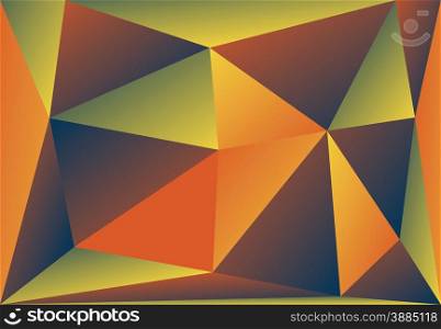 Absract background color triangles vector gradient EPS10 illustration.