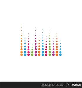 Absract dots Logo Template vector symbol nature