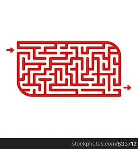 Abstact labyrinth. Game for kids. Puzzle for children. Maze conundrum. Color vector illustration. Abstact labyrinth. Game for kids. Puzzle for children. Maze conundrum. Color vector illustration.