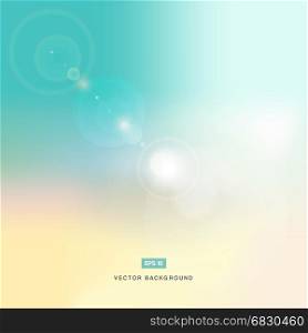 abstarct background or pastel sky and flare nature vector