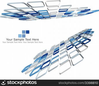 Abstract 3d checked business background for use in web design