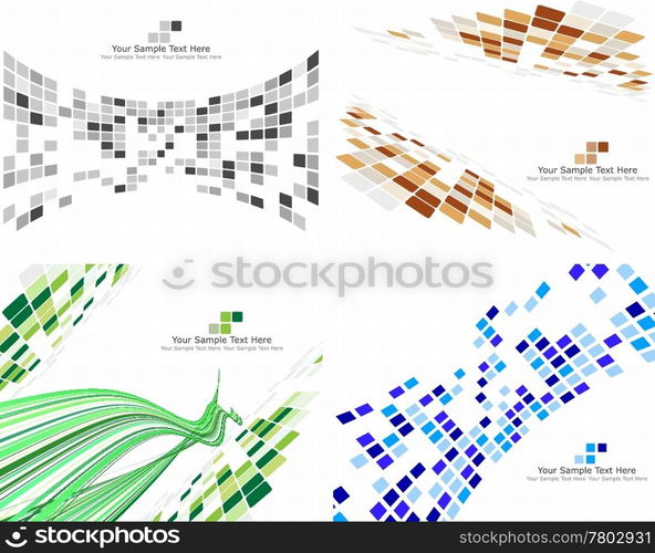 Abstract 3d checked business background for use in web design