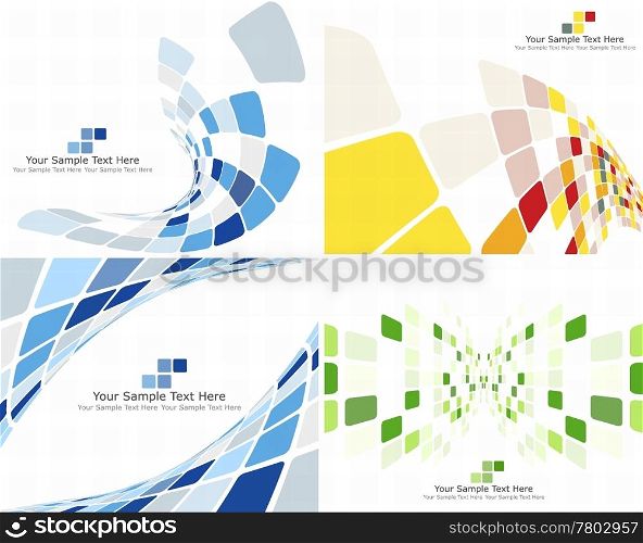 Abstract 3d checked business background for use in web design