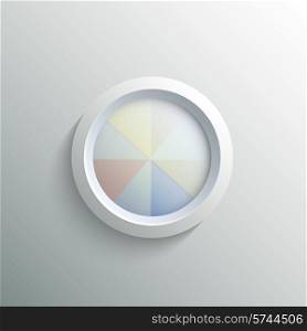 Abstract 3d circles background design