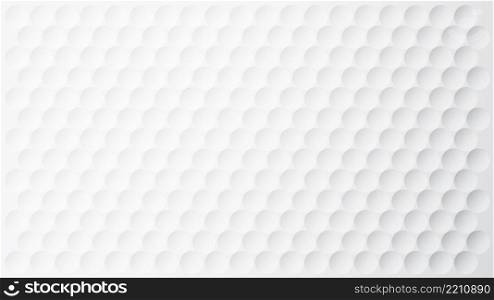 Abstract 3d modern circle background. White and grey geometric pattern texture. vector art illustration