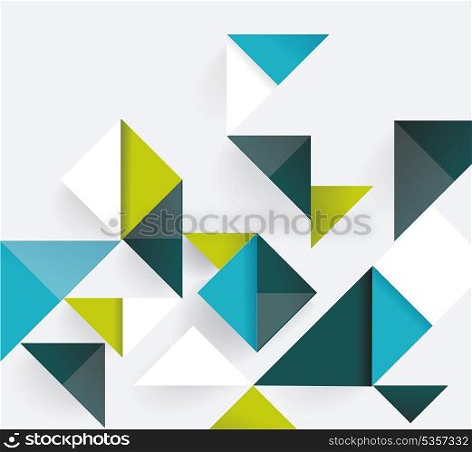 Abstract 3D Paper Graphics
