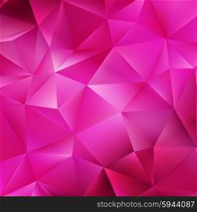 Abstract 3d polygonal background. Vector illustration. EPS10