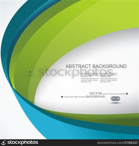 Abstract 3d technology circles vector backgound. Eps 10.