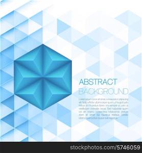 Abstract 3d triangular background. Vector illustration EPS10. Triangular background. Vector illustration