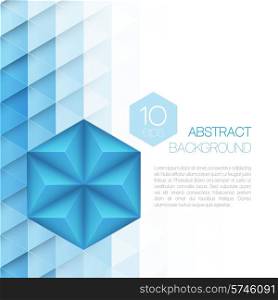 Abstract 3d triangular background. Vector illustration EPS10. Triangular background. Vector illustration
