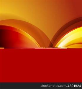 Abstract 3d waves modern business background