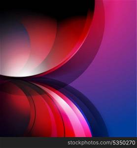 Abstract 3d waves modern business background