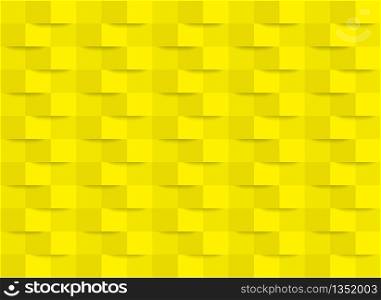 abstract 3d yellow paper texture background